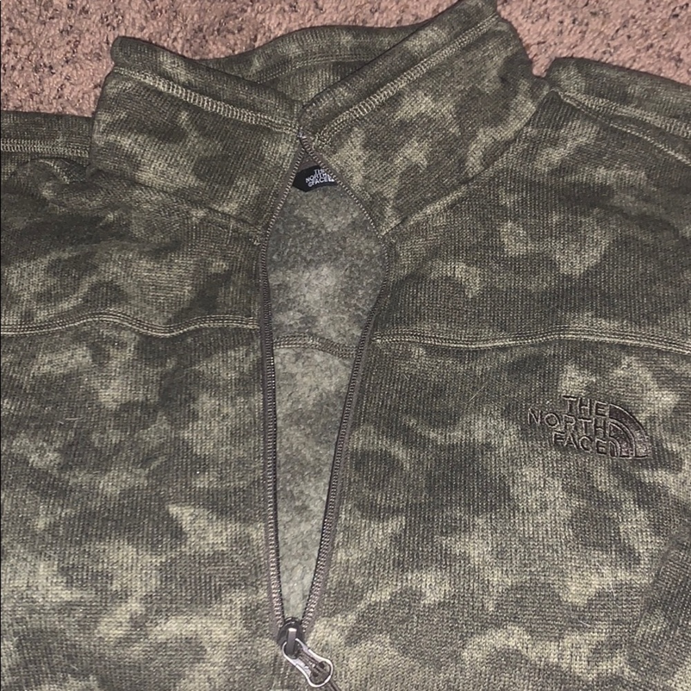 Men’s Zip Camo North Face